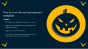 Free Horror-Themed PowerPoint Template and Google Slides